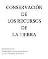 Casa Universal de Justicia - Conservación de los recursos de la tierra