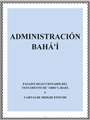 Shoghi Effendi - Administración Bahá'í