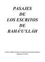 Pasajes de los Escritos de bahaullah